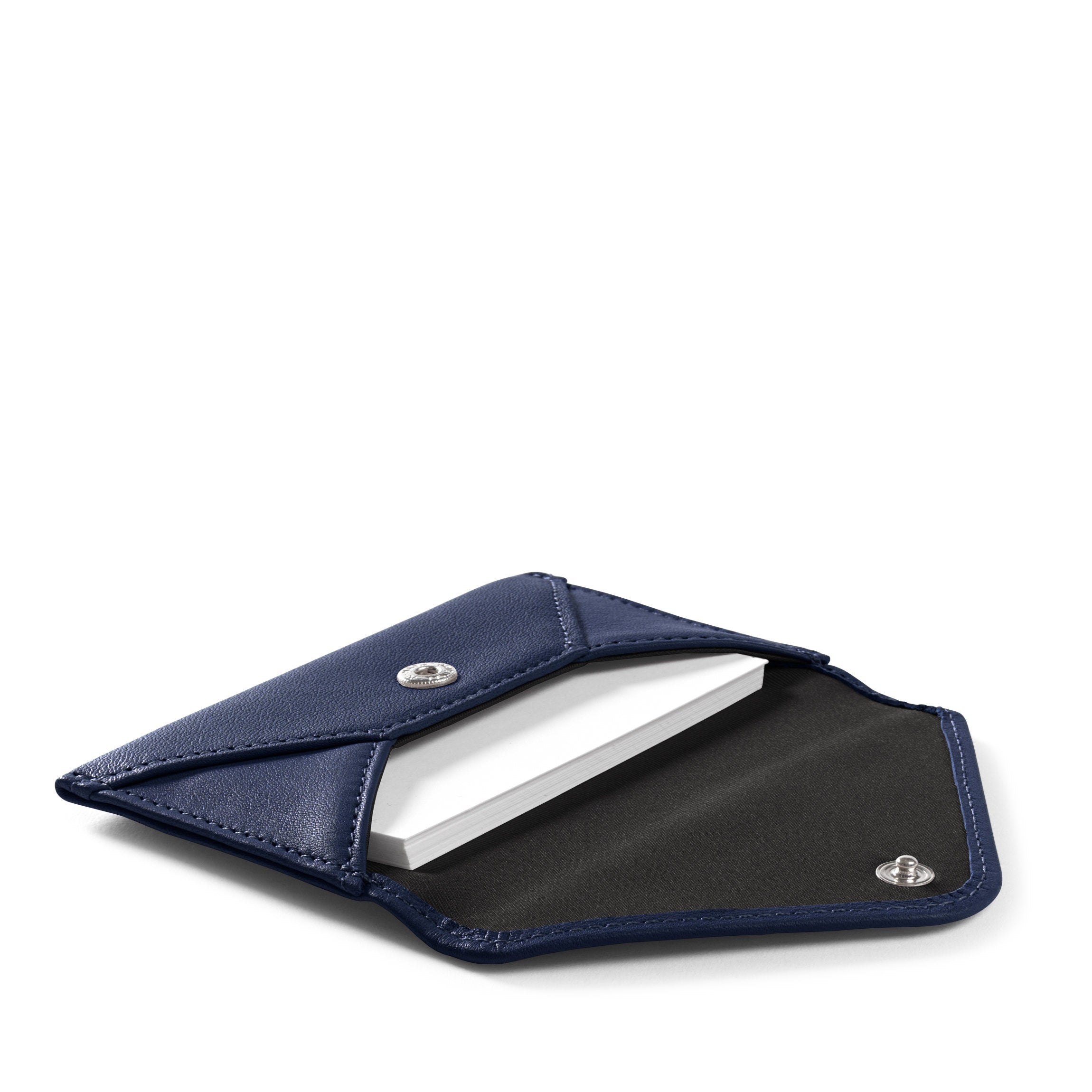 Envelope Card Case Navy Blue