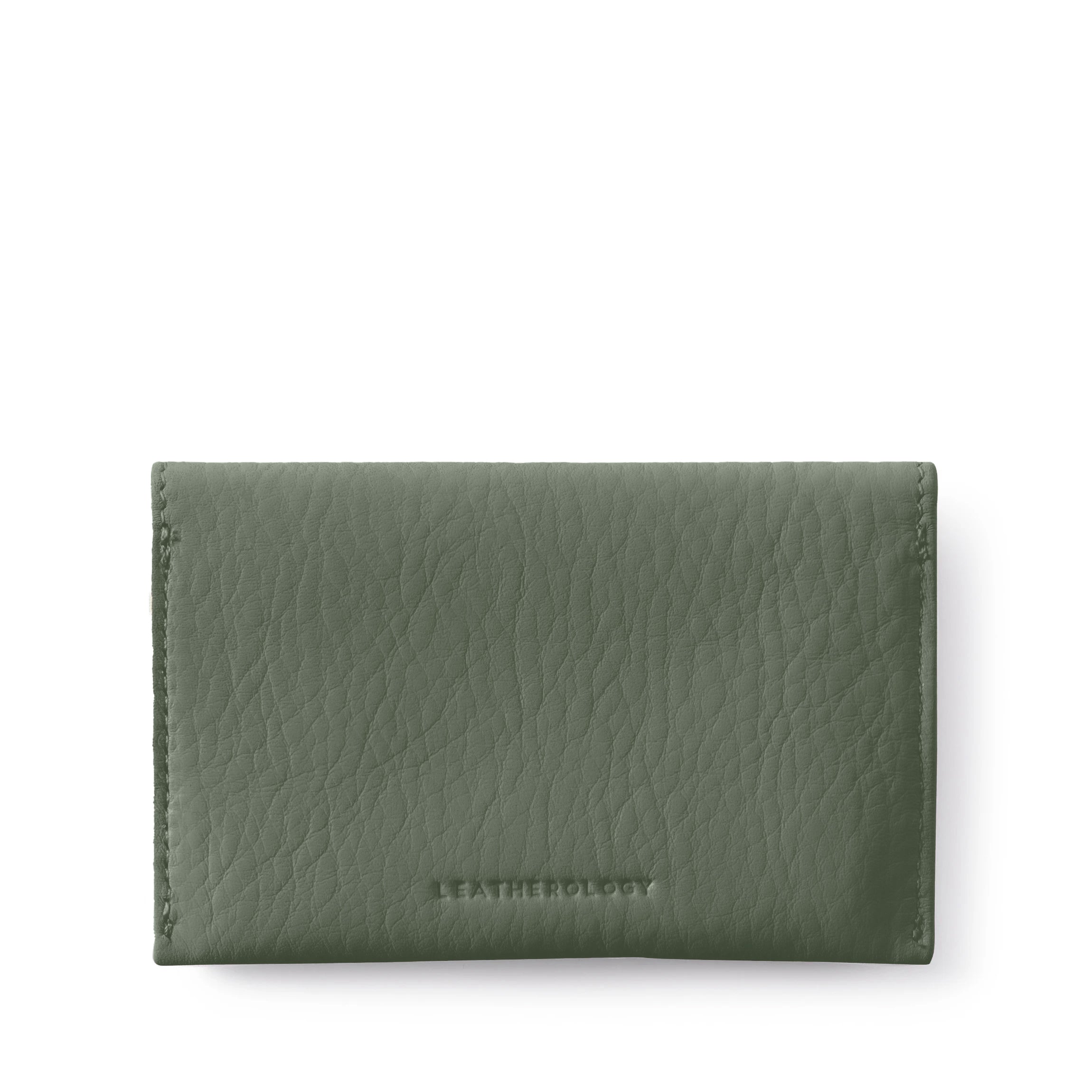 Envelope Card Case Moss