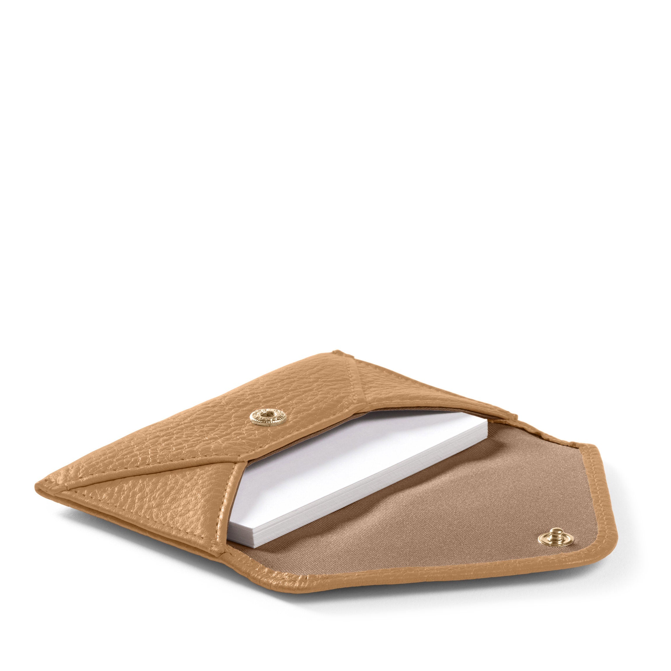 Envelope Card Case Camel