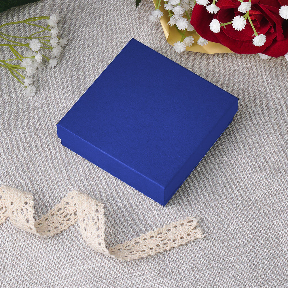 Cotton Filled Cardboard Earring-Pendant-Bracelet Box