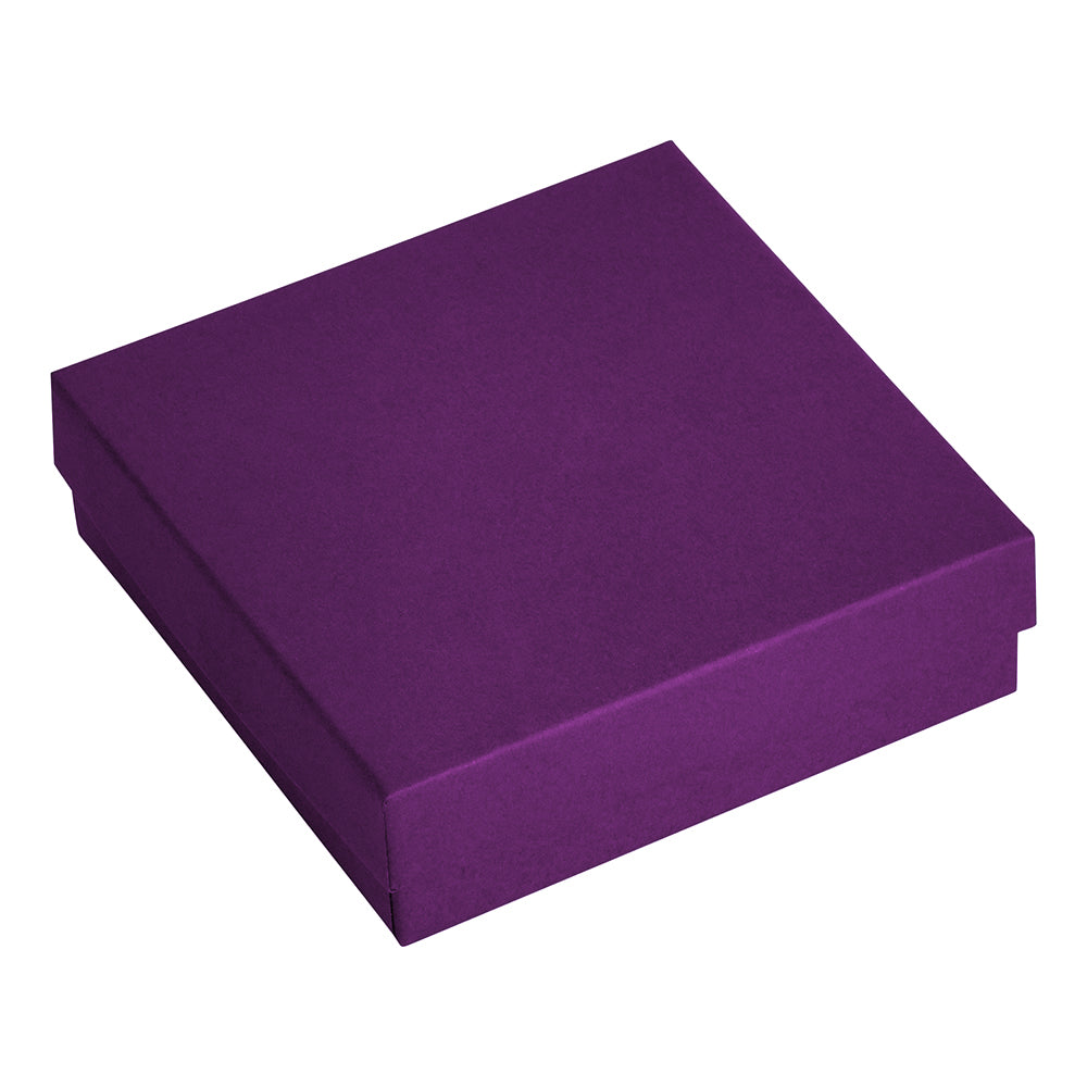 Cotton Filled Cardboard Earring-Pendant-Bracelet Box