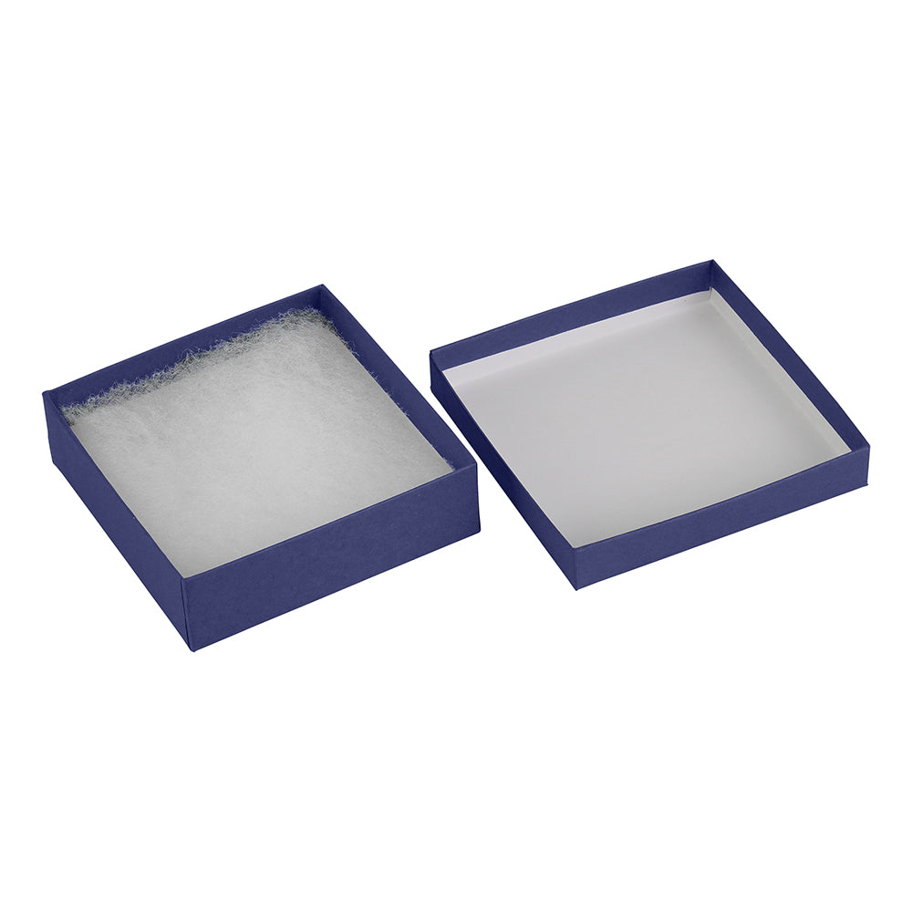 Cotton Filled Cardboard Earring-Pendant-Bracelet Box