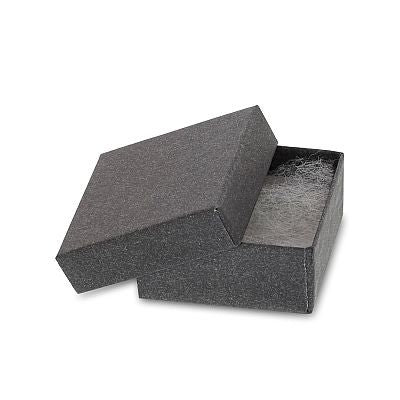 Cotton Filled Cardboard Ring or Earring Box