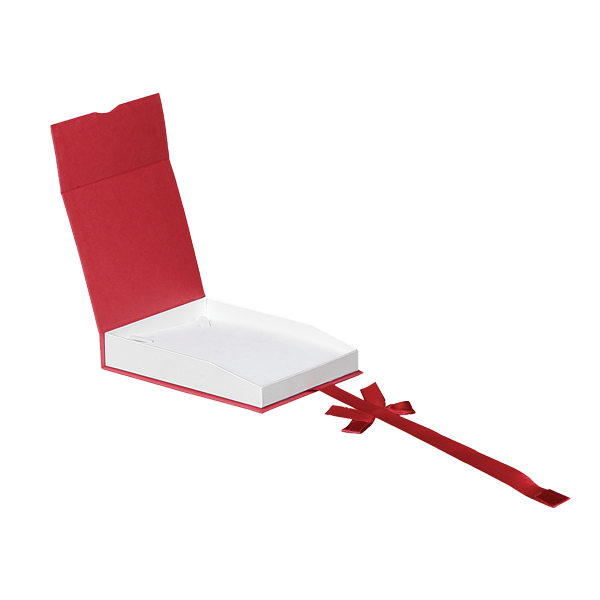 Elegant Paper Pearl Box with a Unique Magnetic Ribbon