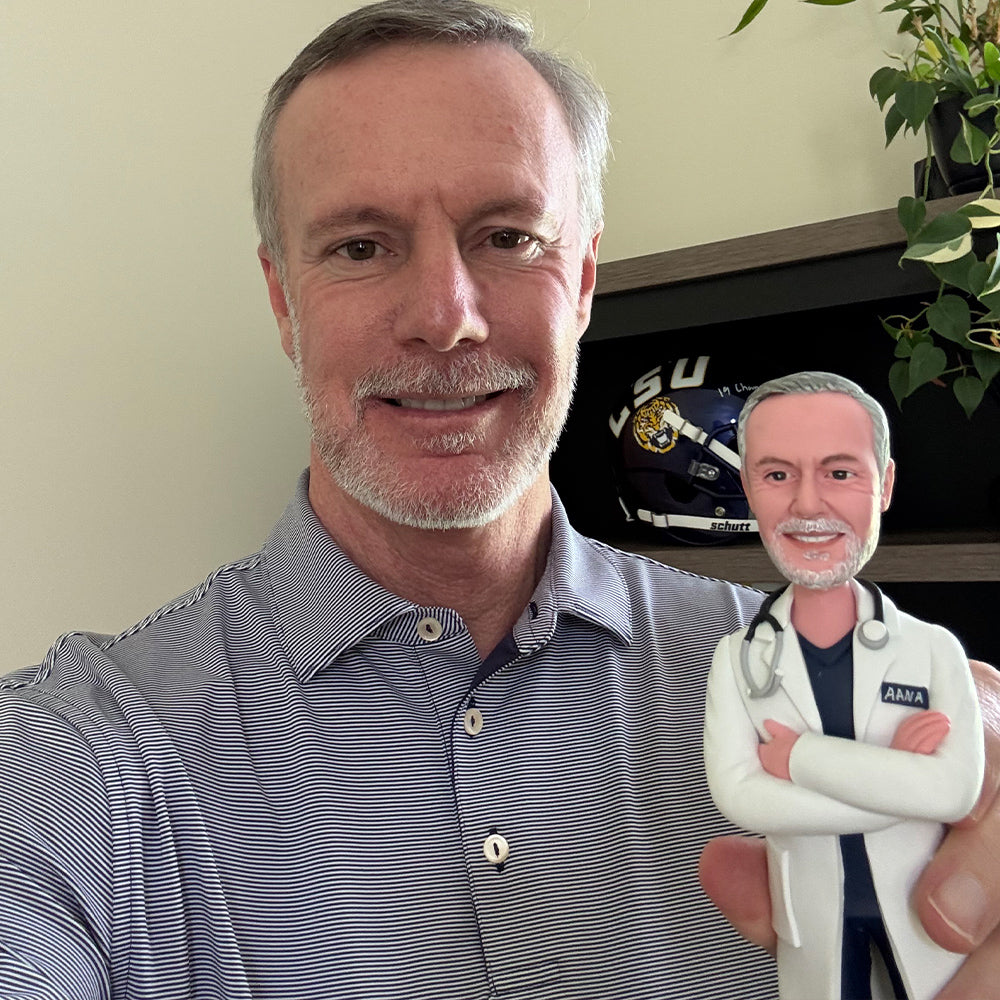 Fully Customizable 1 Person Soccer Custom Bobblehead