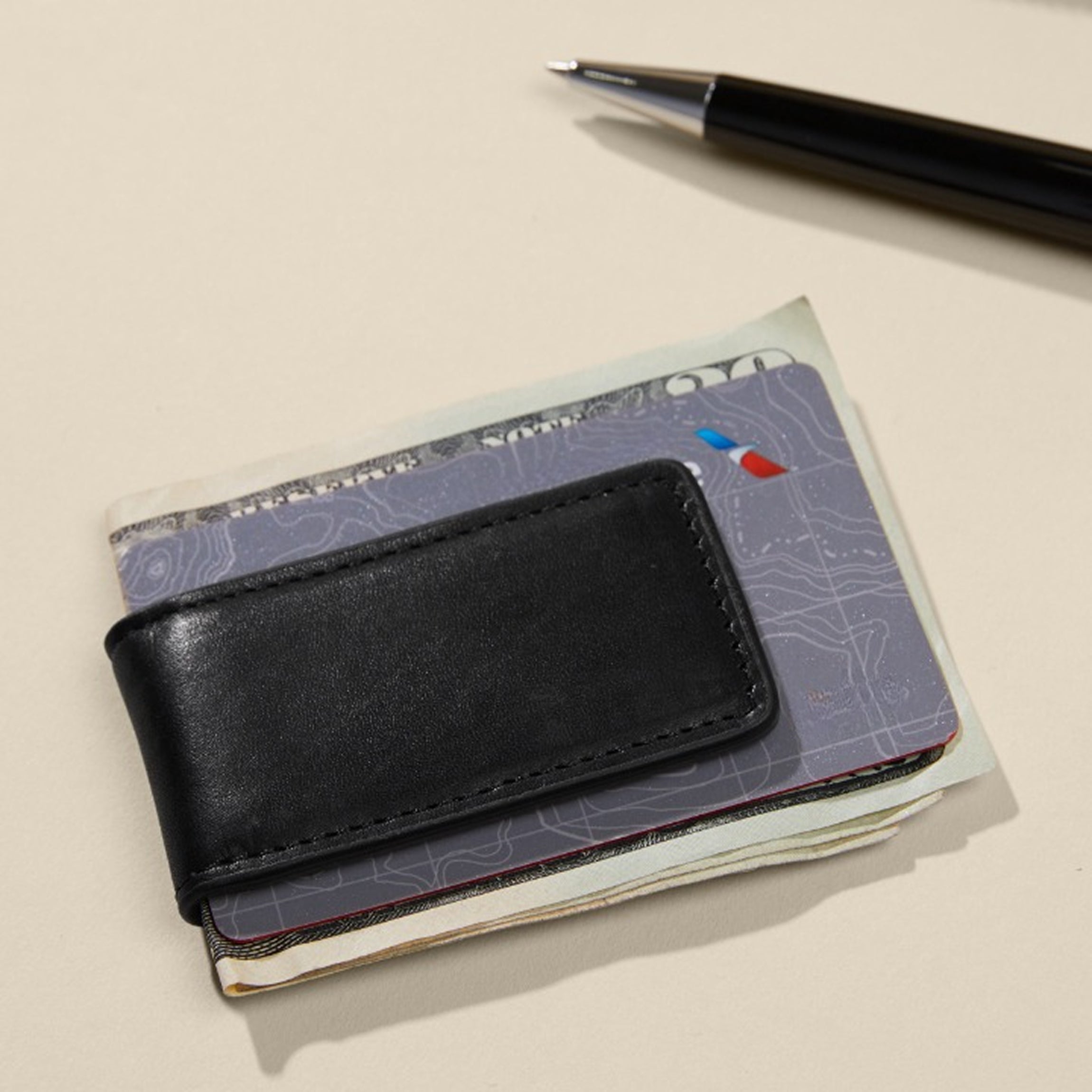 Magnetic Money Clip Black Oil