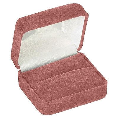 Velour Double Ring Box