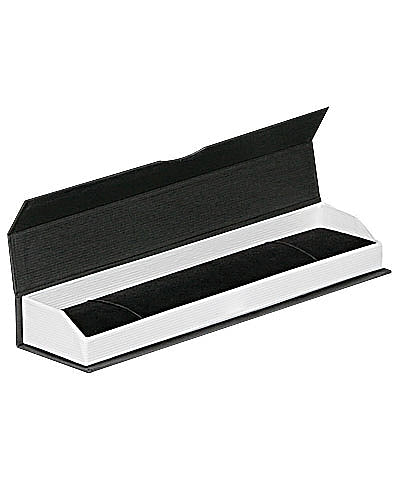 Elegant Paper Bracelet Box with a Unique Magnetic Ribbon