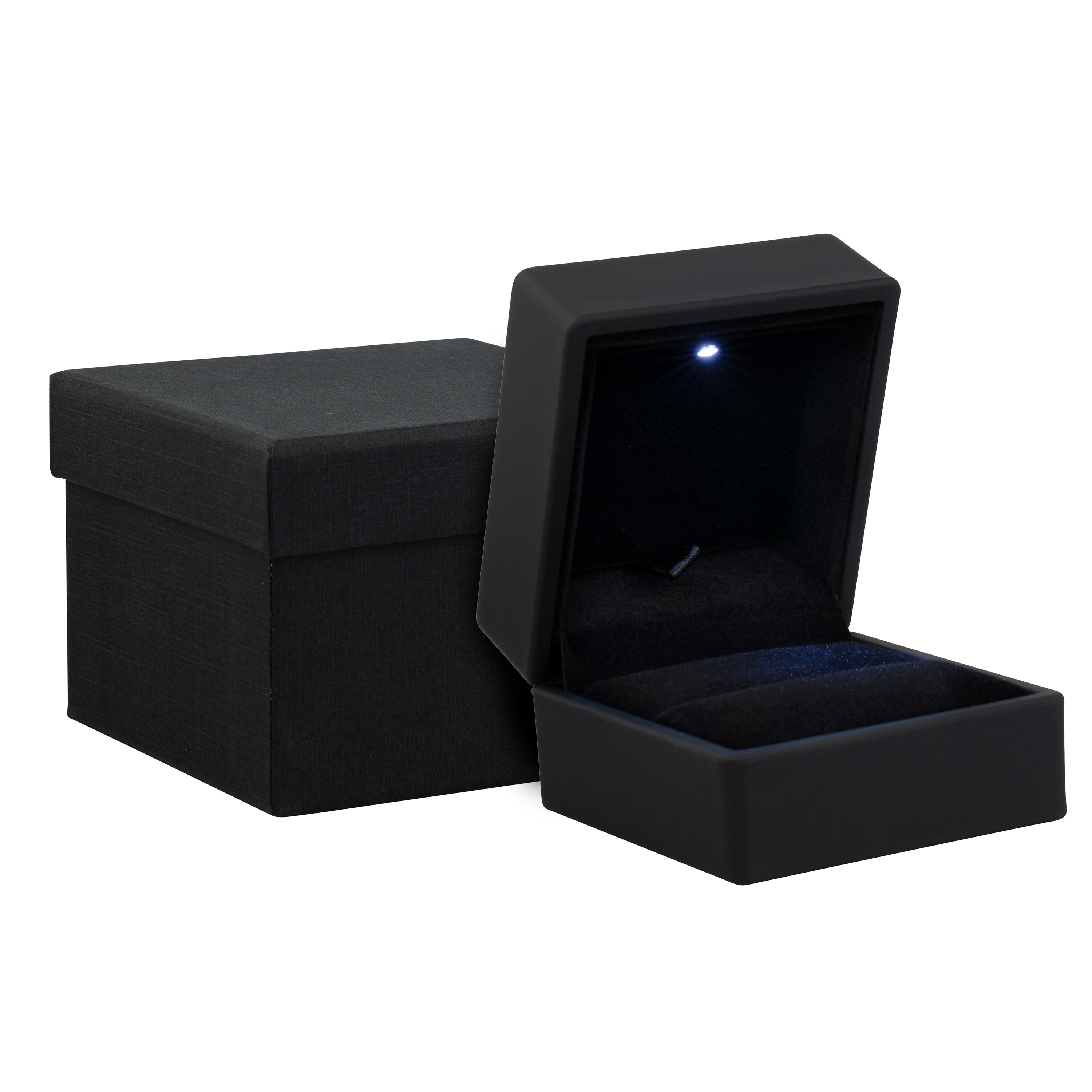 Matte LED Light Ring Box with Two Piece Packer