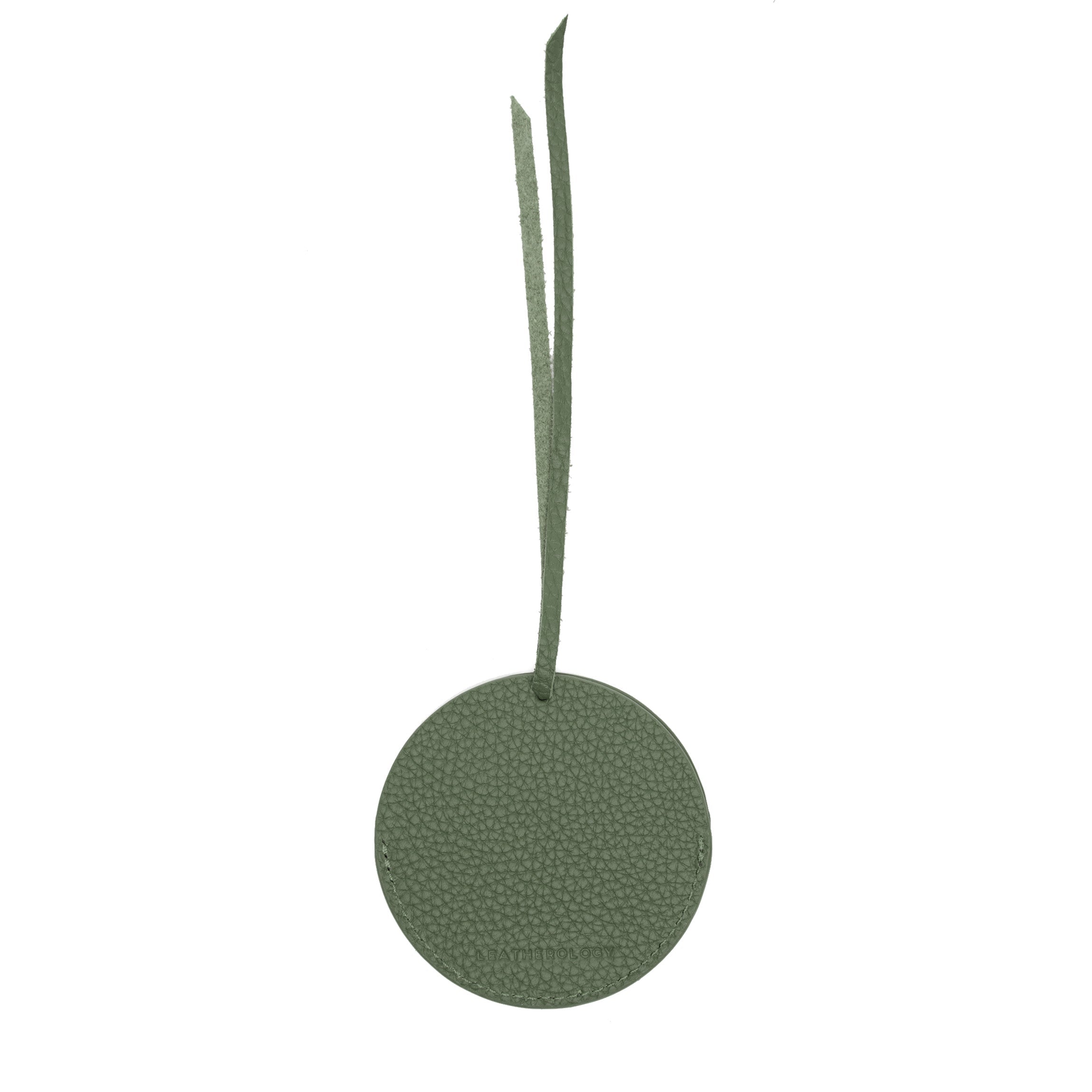 Round Photo Frame Ornament Moss