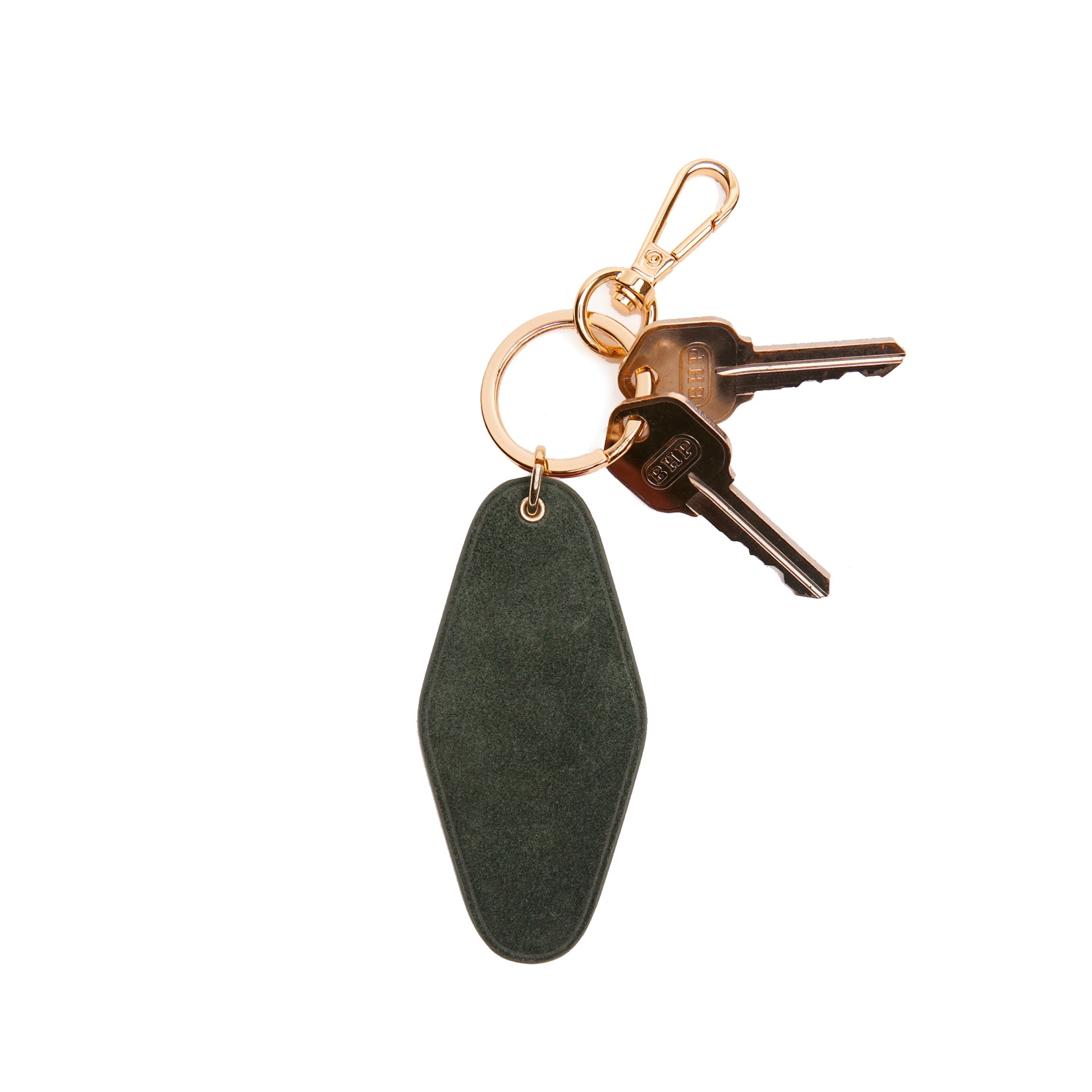 Hotel Keychain Juniper Suede