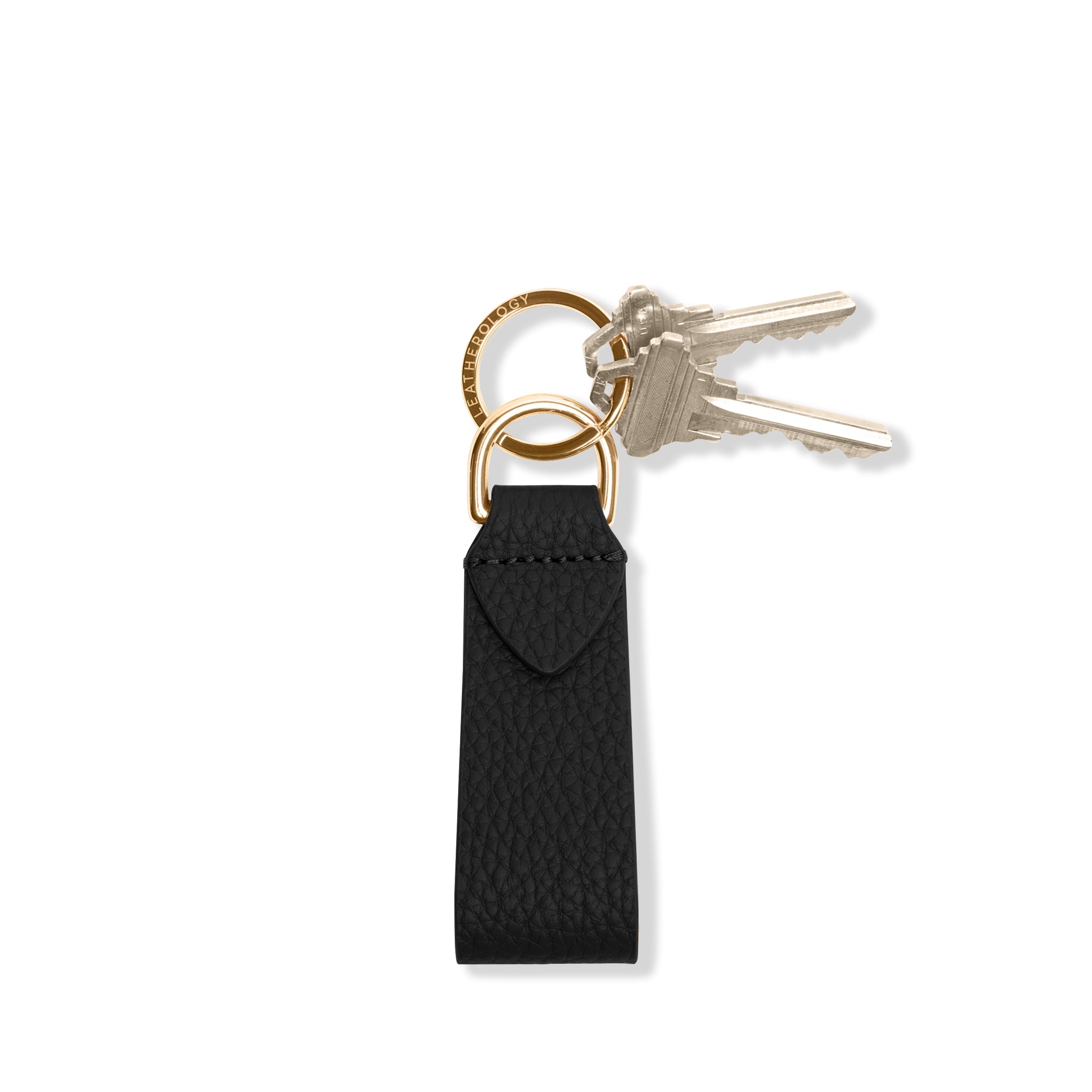 Tab Keychain Black Pebble