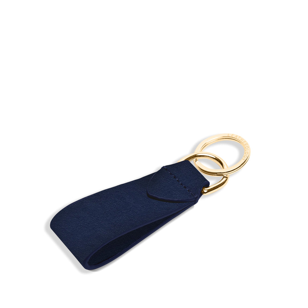 Tab Keychain Navy Blue