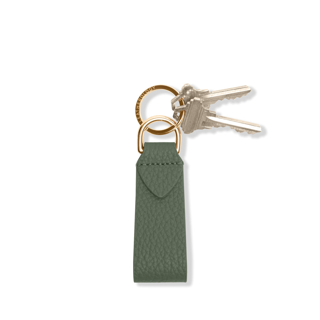 Tab Keychain Moss