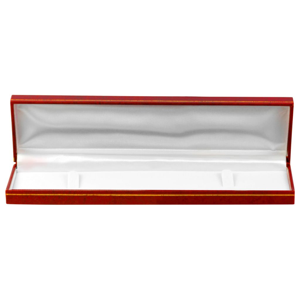 Paper Covered Bracelet Box with Gold Accent