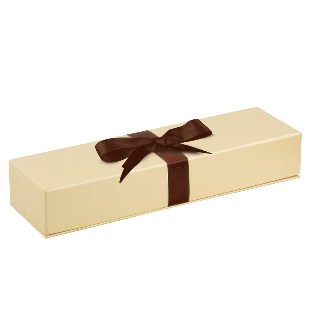 Leatherette Bracelet Box Leatherette Interior with Ribboned Packer