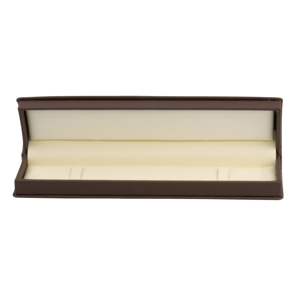 Leatherette Bracelet Box Leatherette Interior with Ribboned Packer