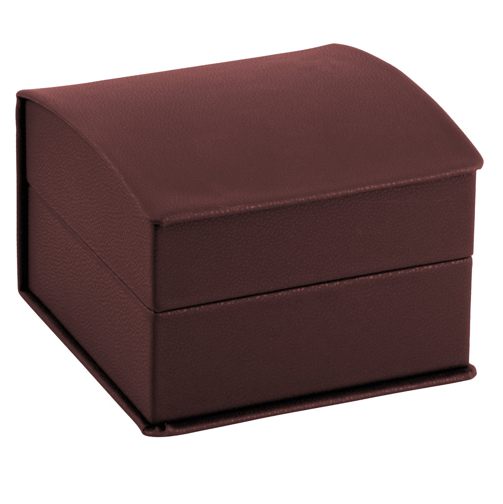 Leatherette Collar Watch Box Leatherette Interior with  Ribboned Packer
