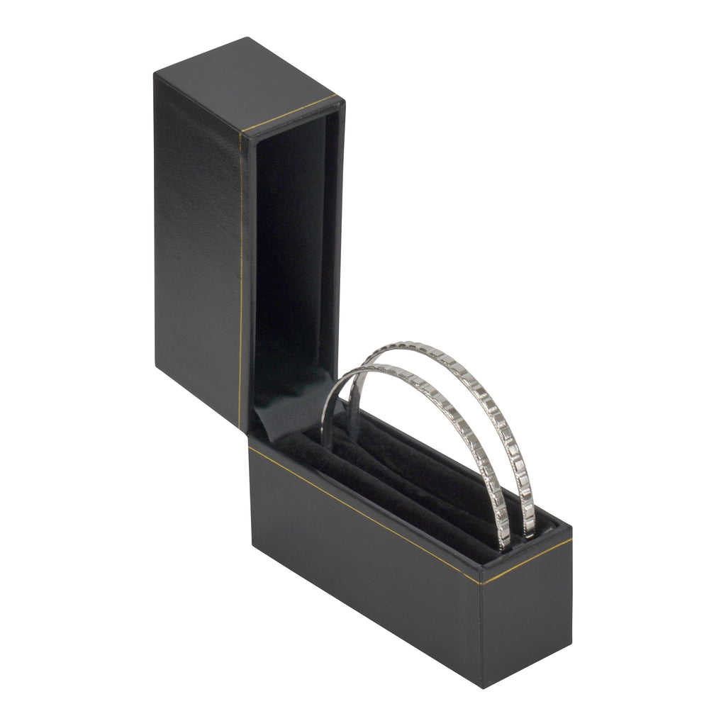 Paper Covered Double Bangle / Large Hoop Earring Box