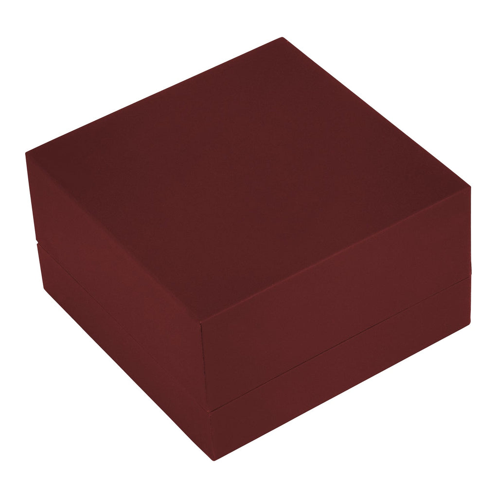 Matte Paper Covered Universal Box with Cream Leatherette Interior