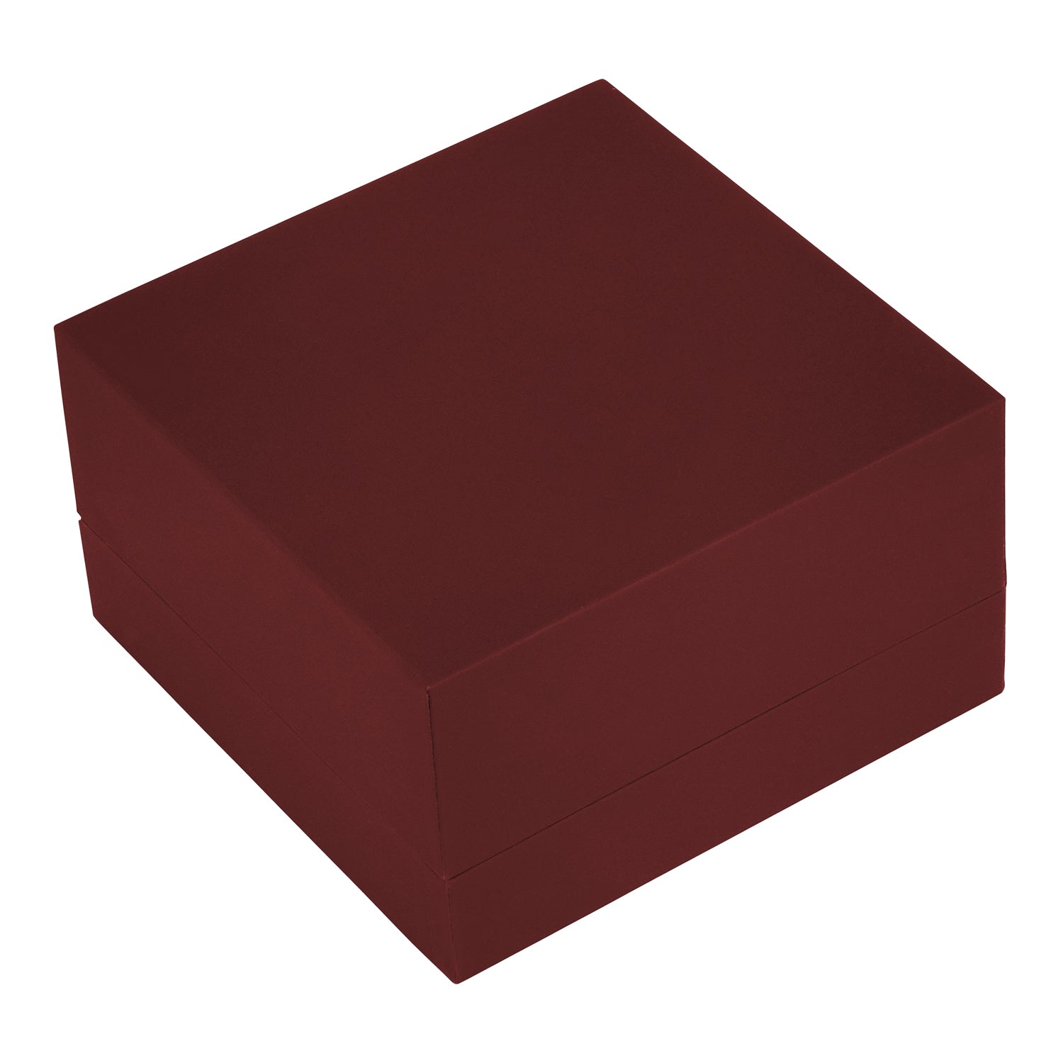 Matte Paper Covered Universal Box with Cream Leatherette Interior