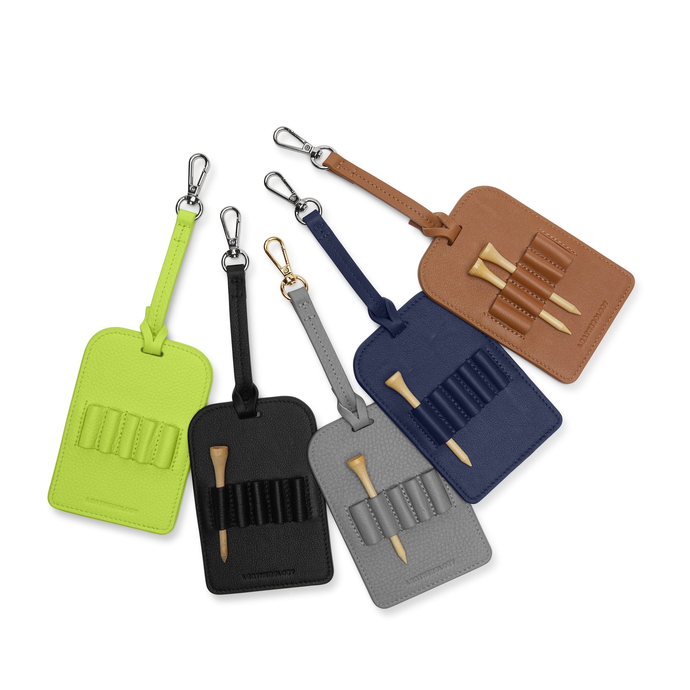 Golf Bag Tee Holder Lime