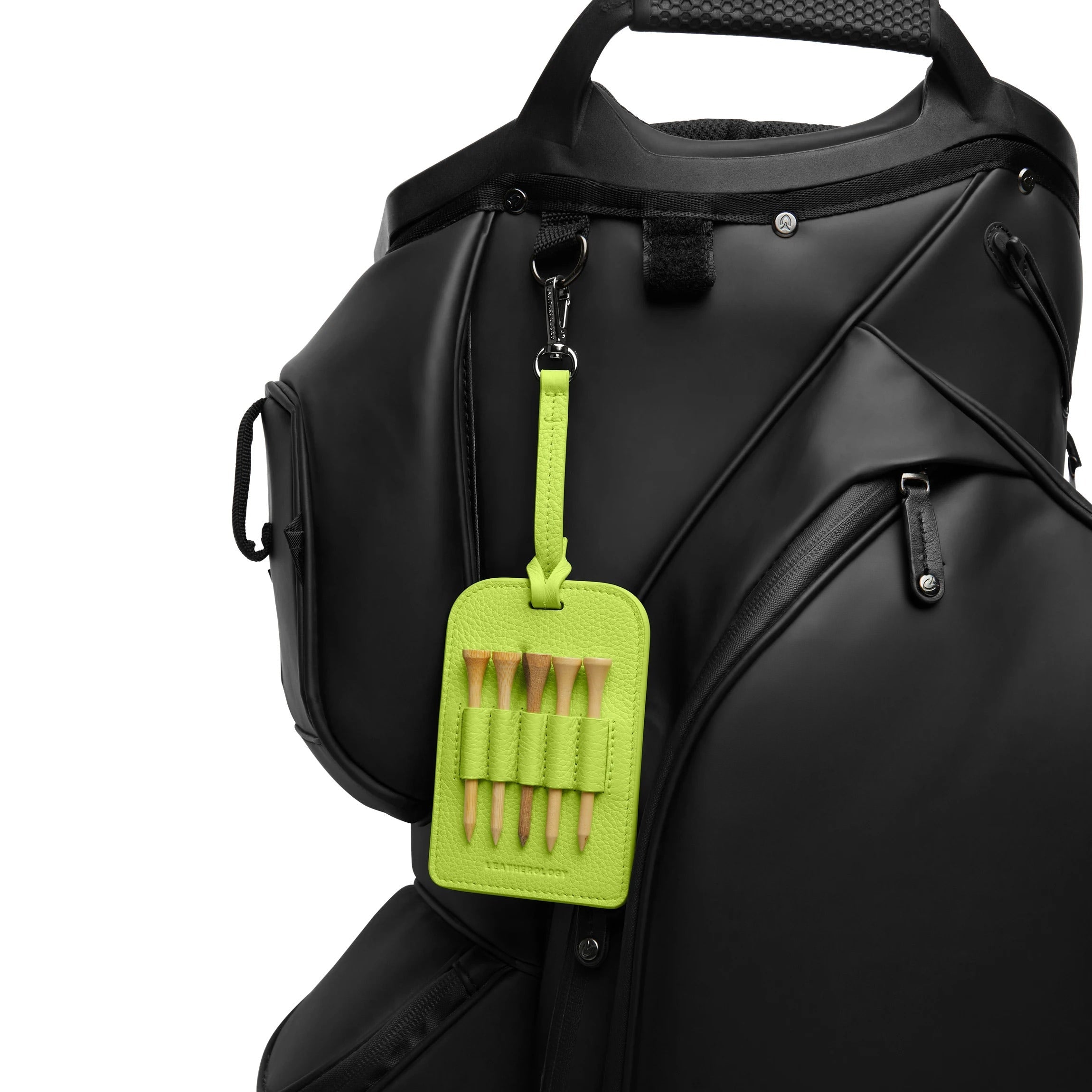 Golf Bag Tee Holder Lime