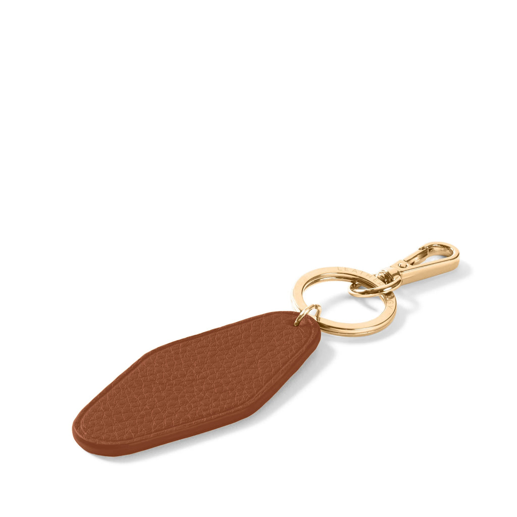 Hotel Keychain Saddle Brown