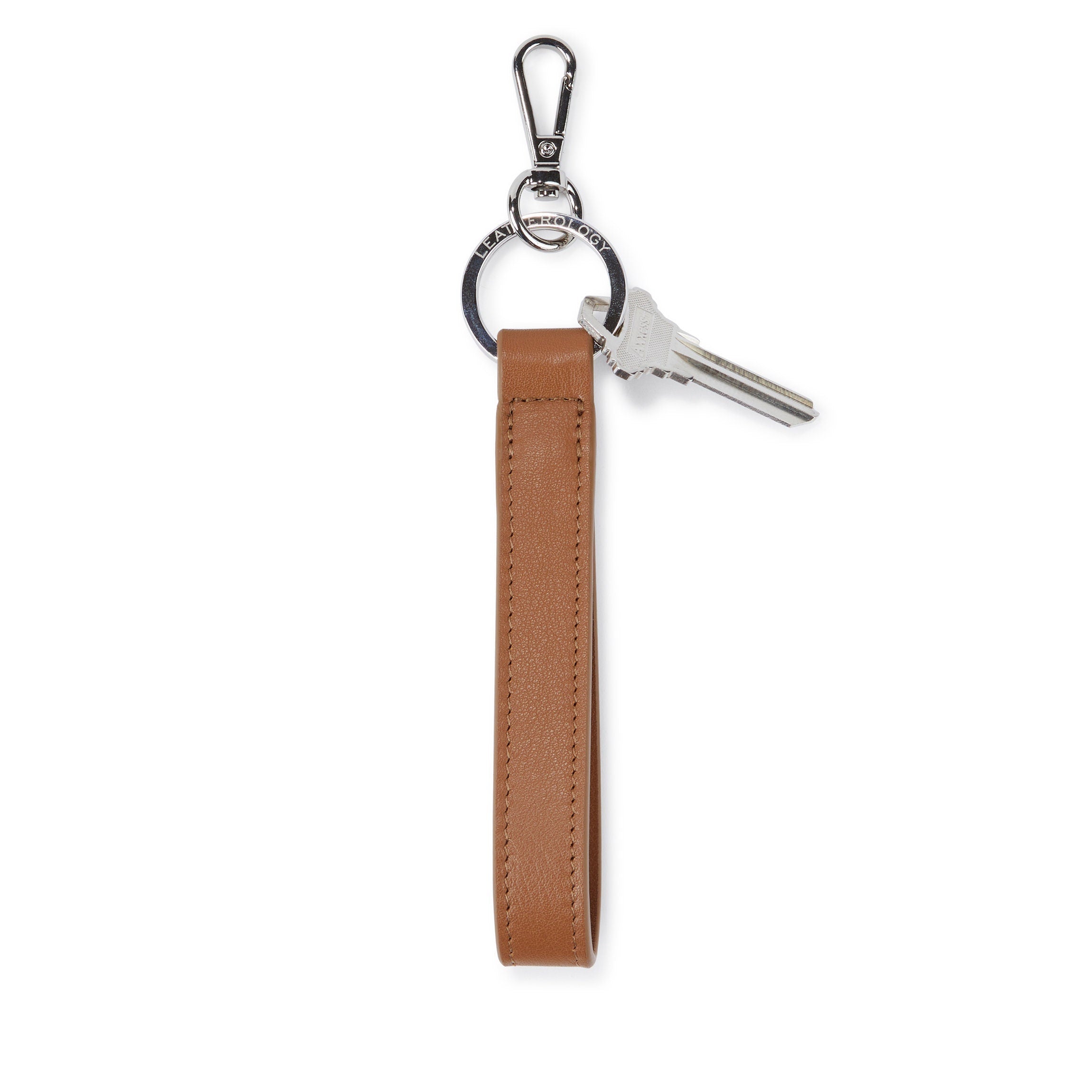 Loop Keychain Cognac