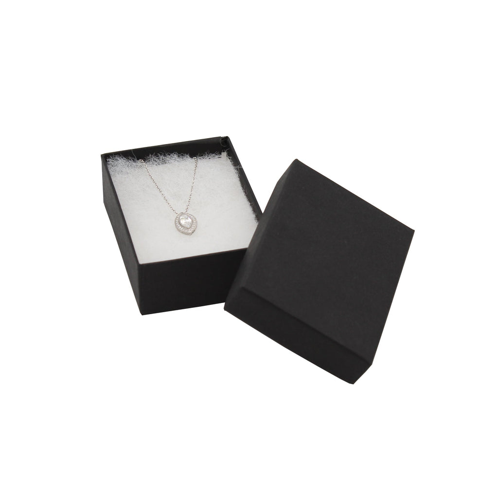 Cotton Filled Cardboard Earring-Pendant-Bracelet Box