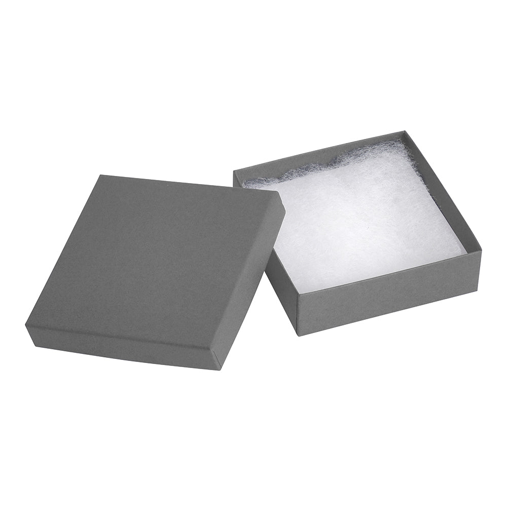 Cotton Filled Cardboard Earring-Pendant-Bracelet Box