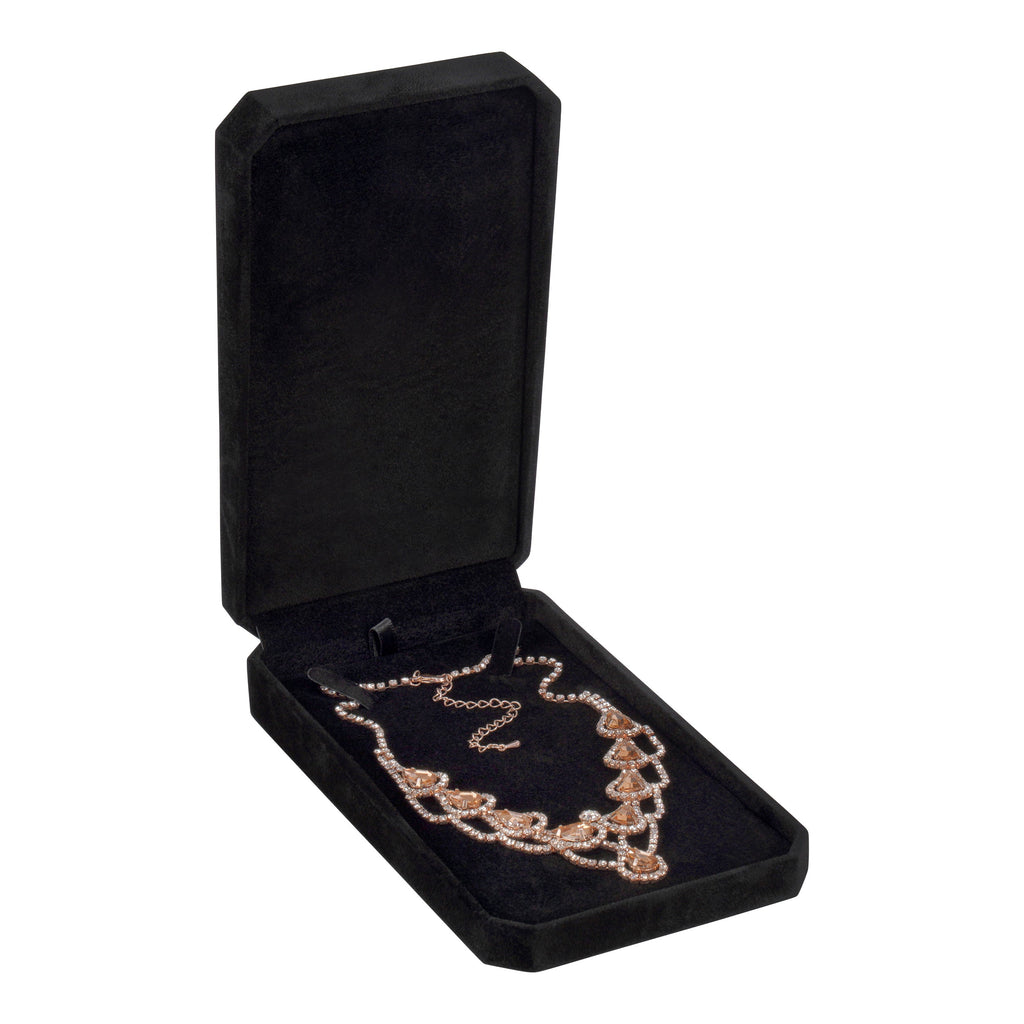 Pearl Box Wrapped and Lined with Rich Nova Suede