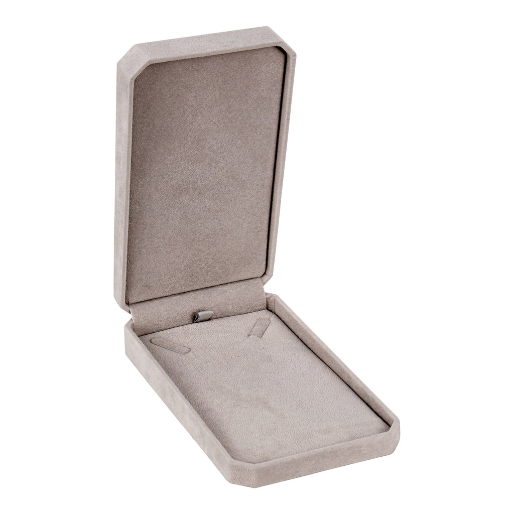 Pearl Box Wrapped and Lined with Rich Nova Suede