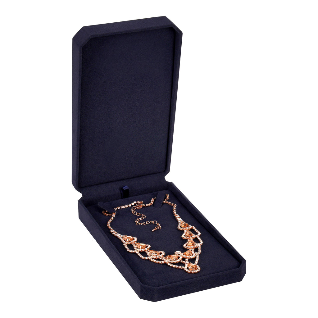 Pearl Box Wrapped and Lined with Rich Nova Suede