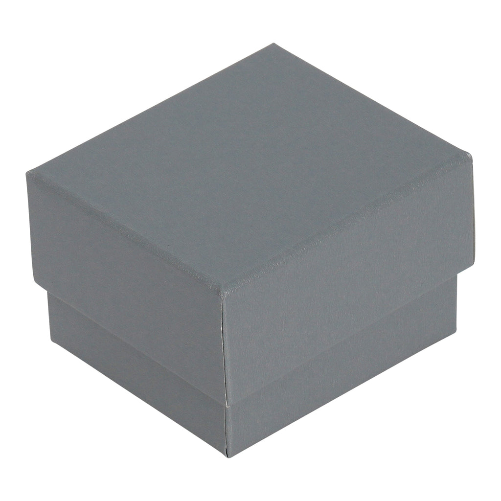 Single Ring Box Wrapped and Lined with Rich Nova Suede