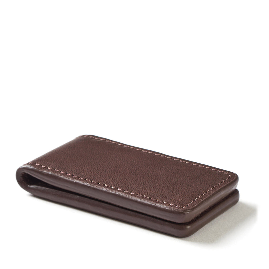 Magnetic Money Clip Mahogany