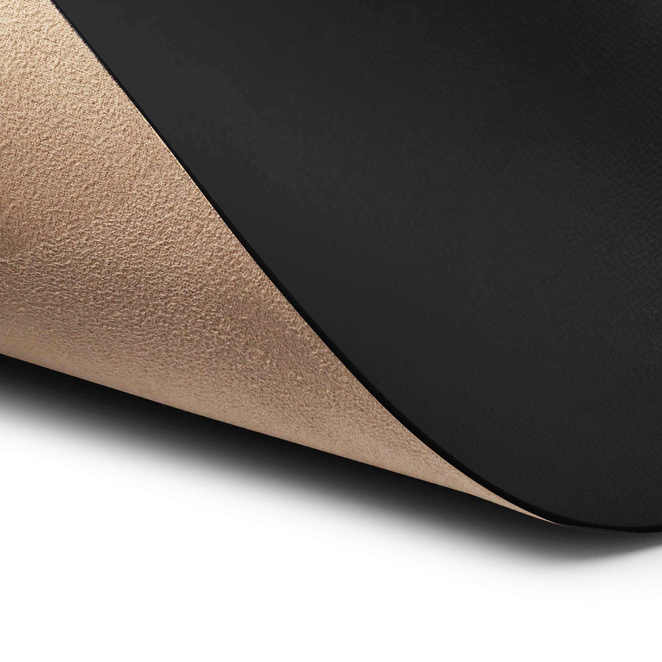 Modern Round Coaster Set Black