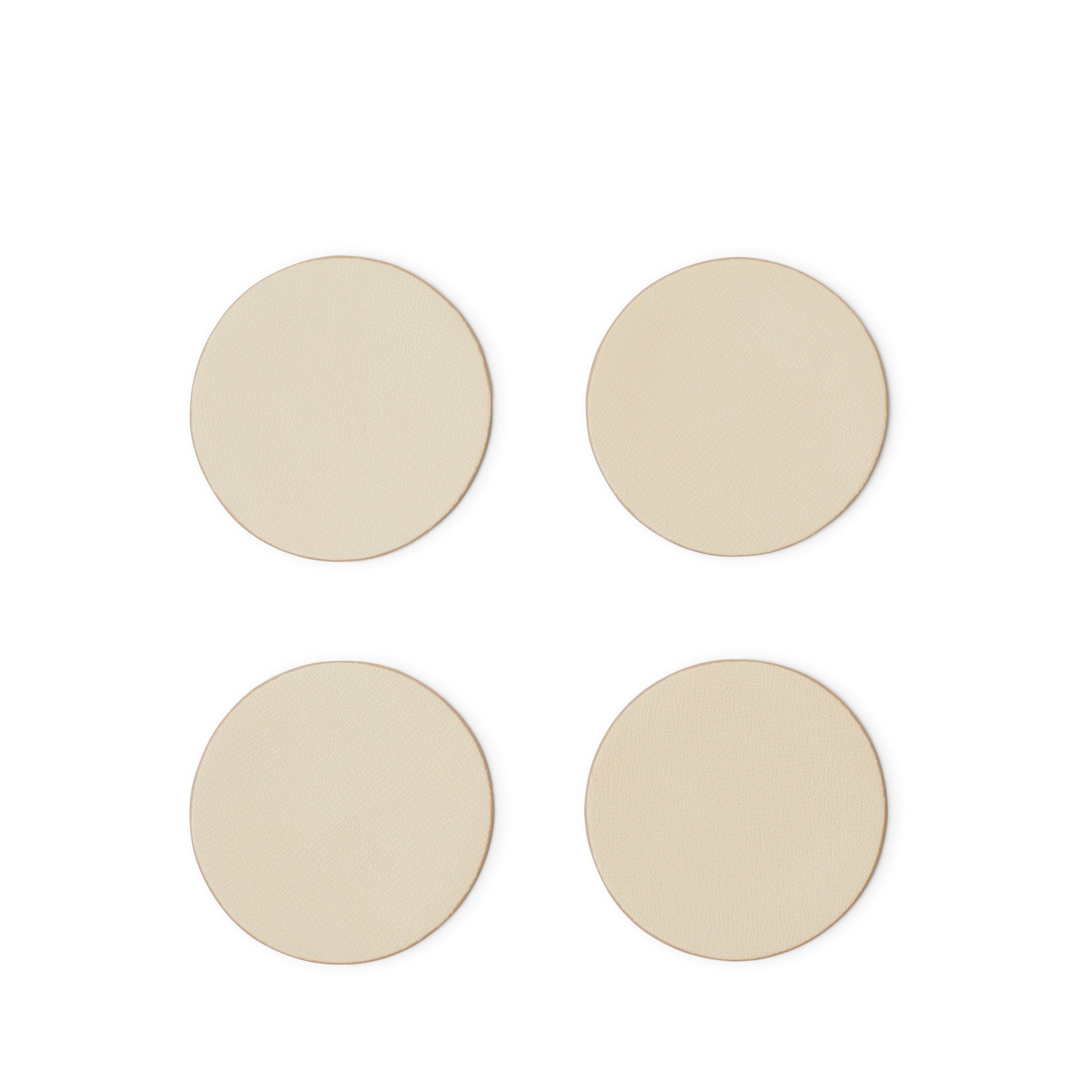 Modern Round Coaster Set Dove