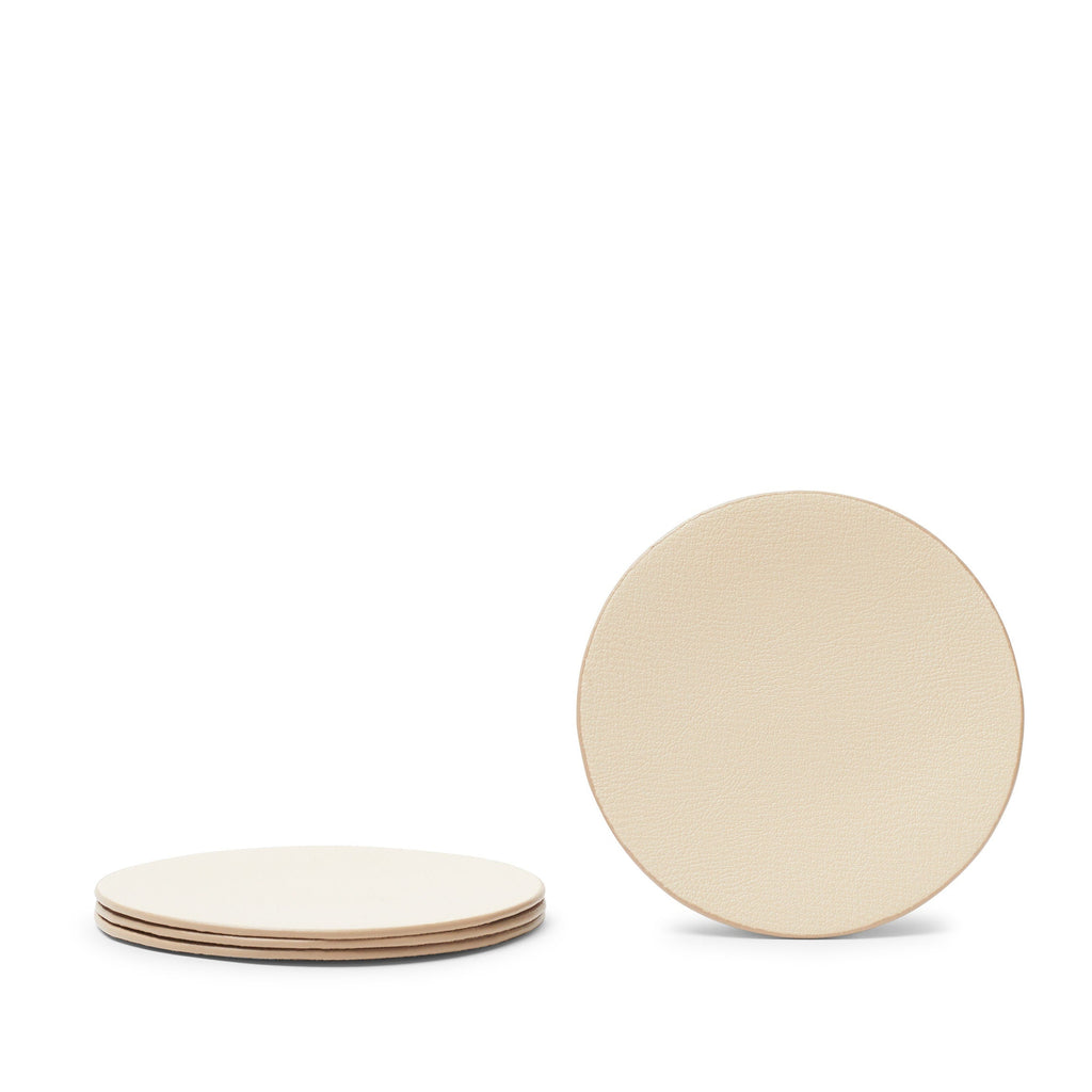 Modern Round Coaster Set Dove