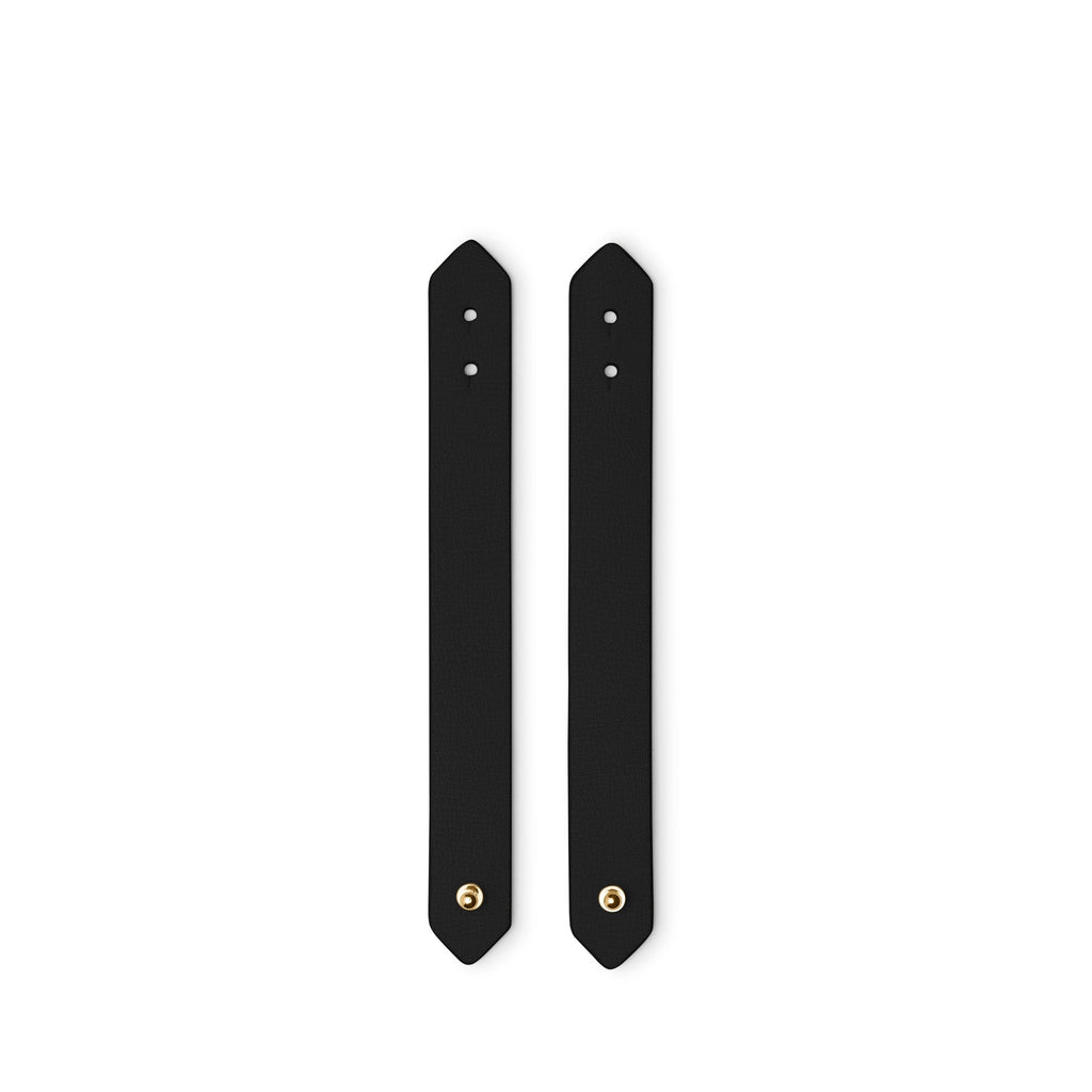 Modern Napkin Rings, Set of 2 Black