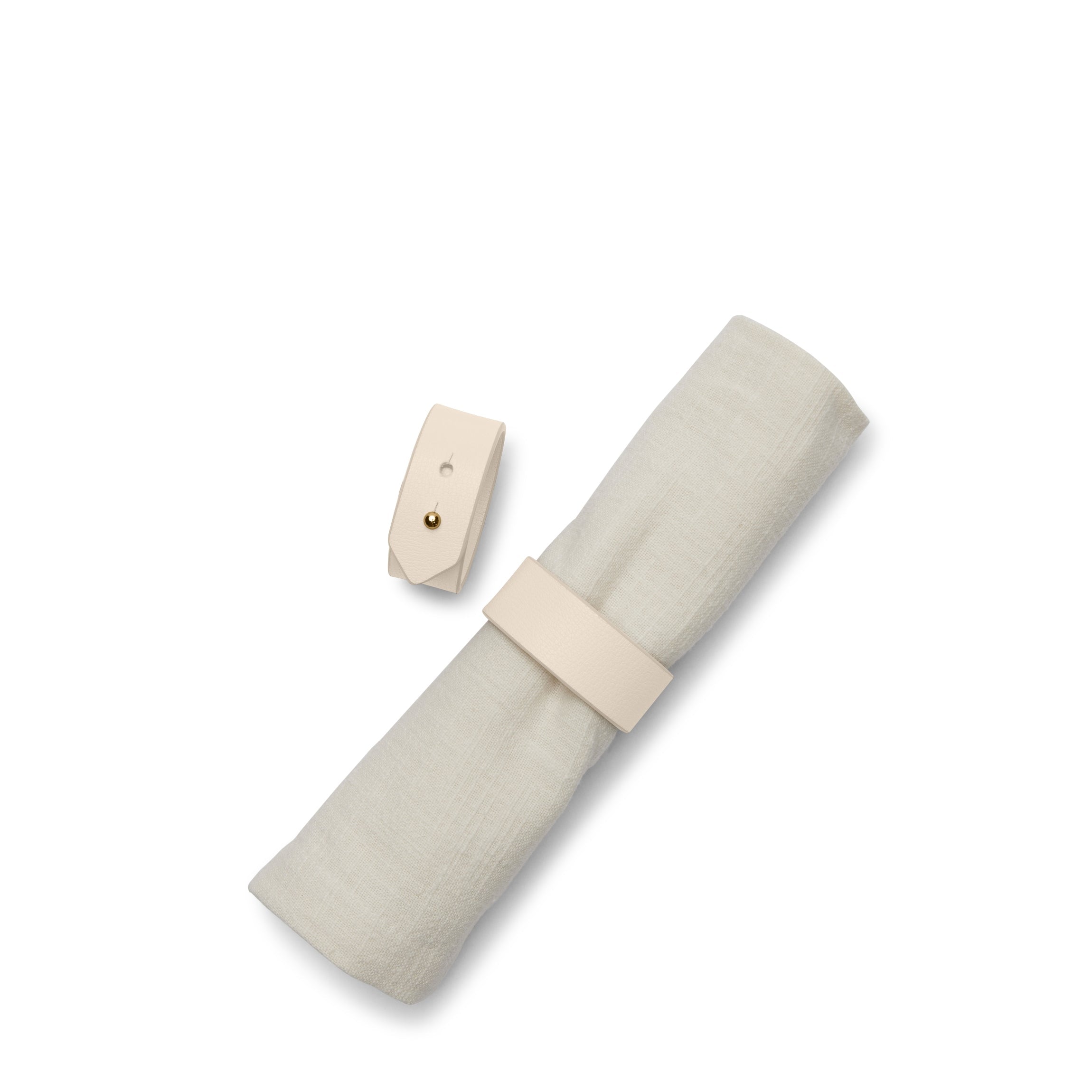 Modern Napkin Rings, Set of 2 Dove
