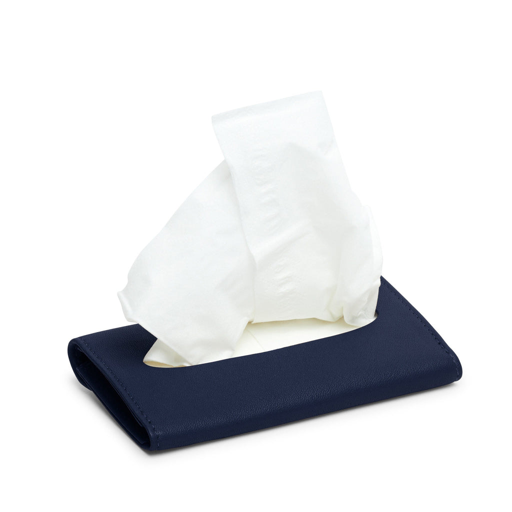 Pocket Tissue Holder Navy Blue