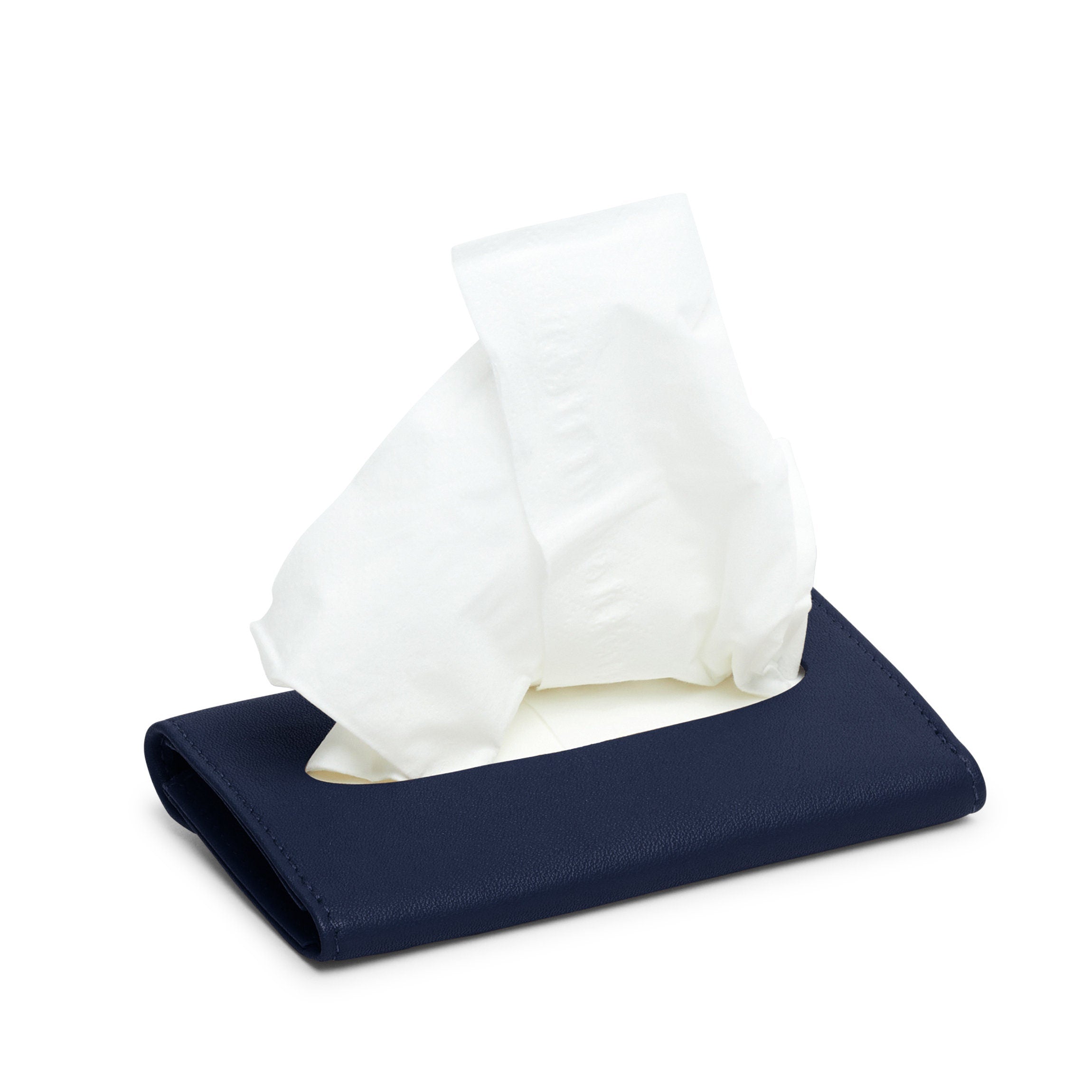 Pocket Tissue Holder Navy Blue