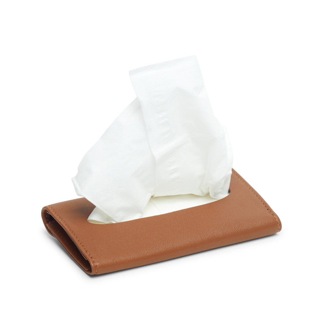 Pocket Tissue Holder Cognac