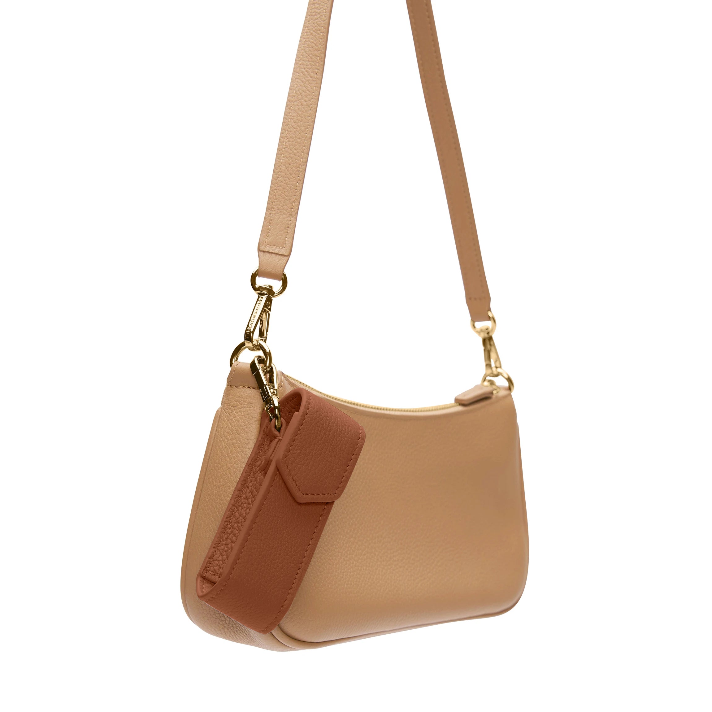 Portable Lipstick Holder Saddle Brown