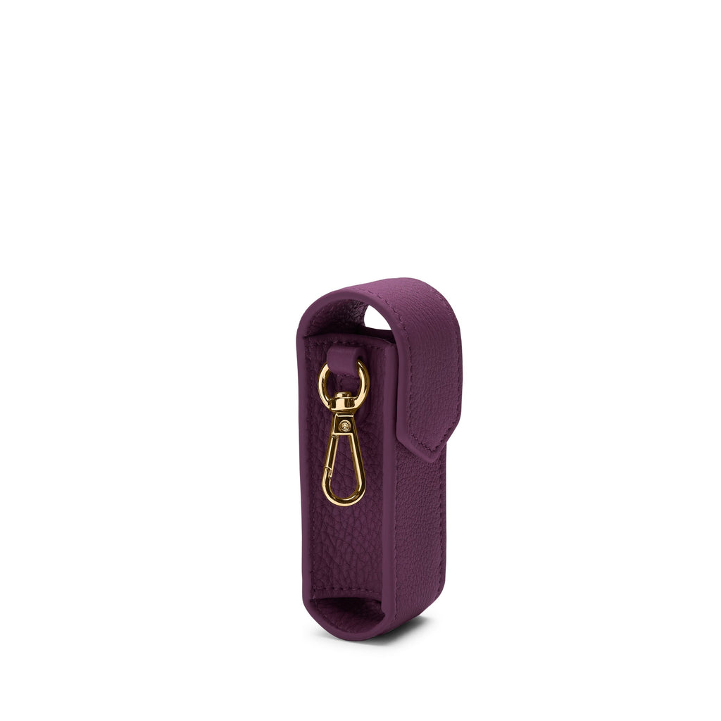 Portable Lipstick Holder Deep Plum