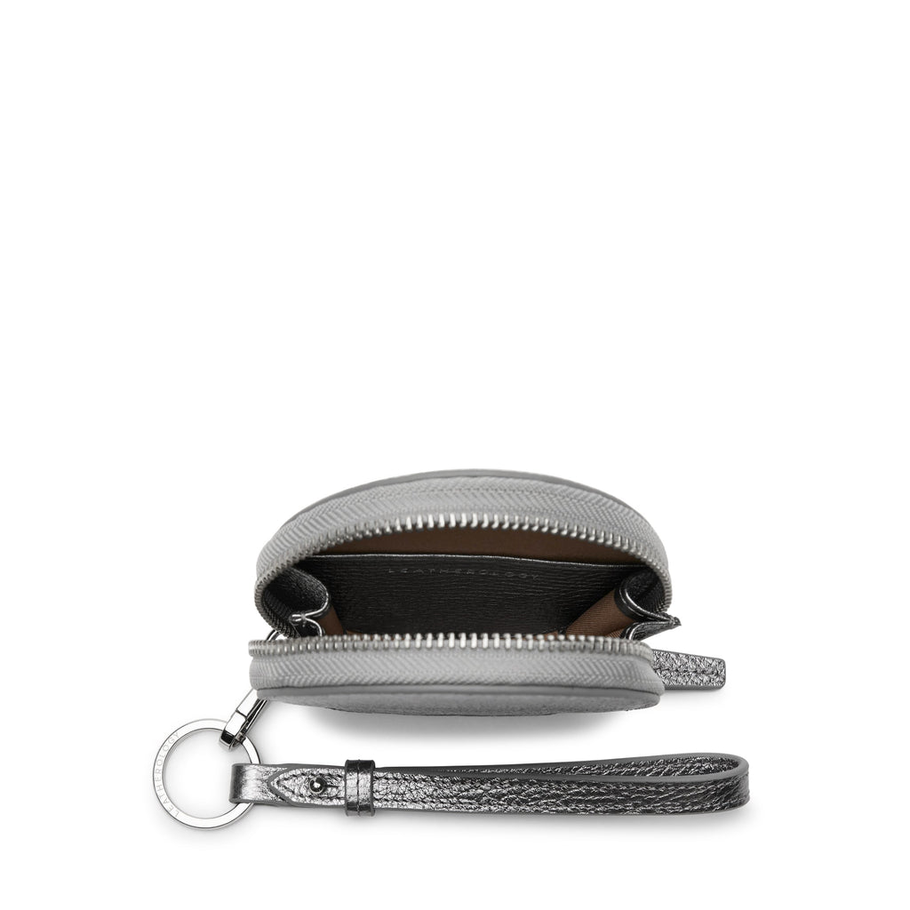 Portable Wristlet Round Pouch Frost