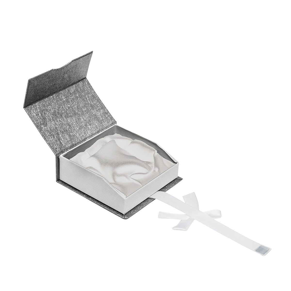 Elegant Paper Bangle Box with a Unique Magnetic Ribbon