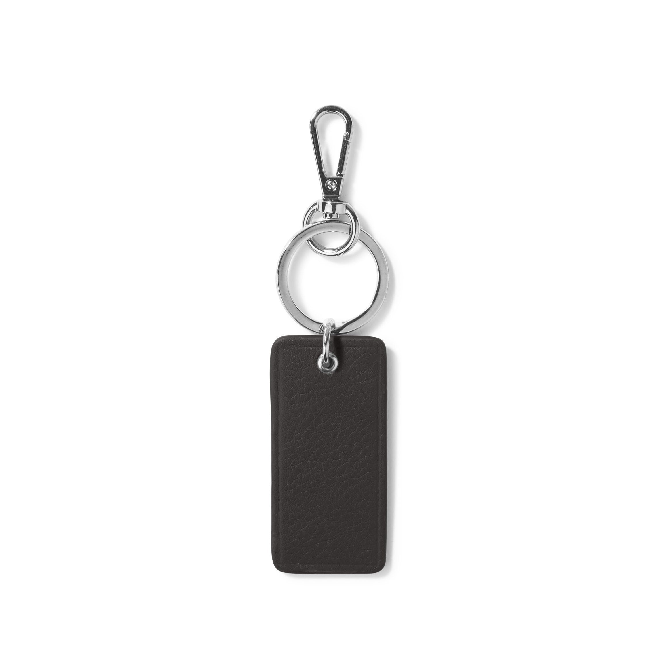 Rectangle Keychain Black Onyx