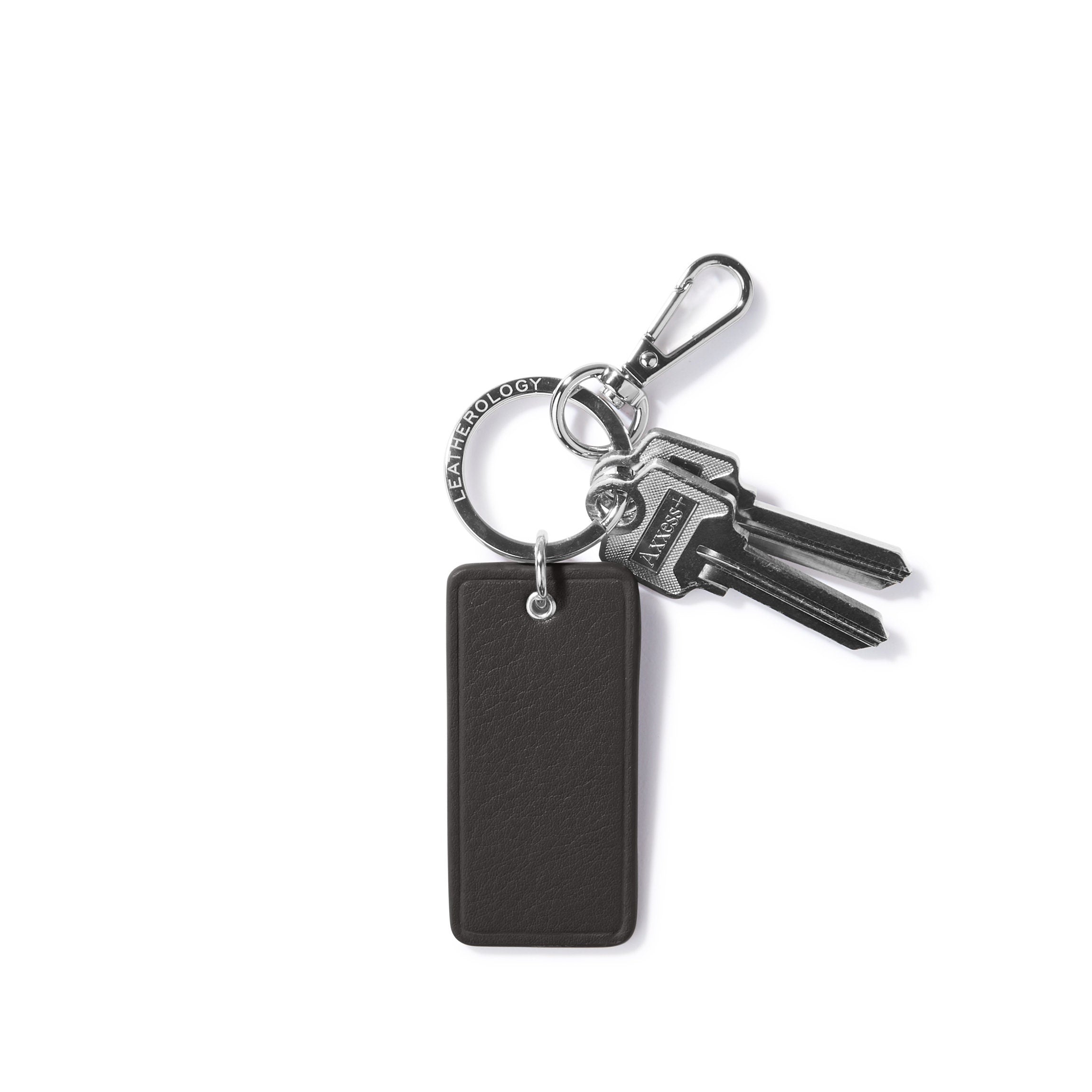Rectangle Keychain Black Onyx
